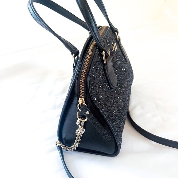 Kate Spade Laurel Way Glitter Mini Reiley Satchel - Picture 6 of 16